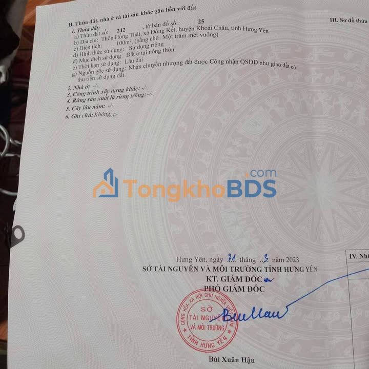 Đất Lạc Thủy 100m² Sổ Đỏ - Vị Trí Kinh Doanh Đắc Địa