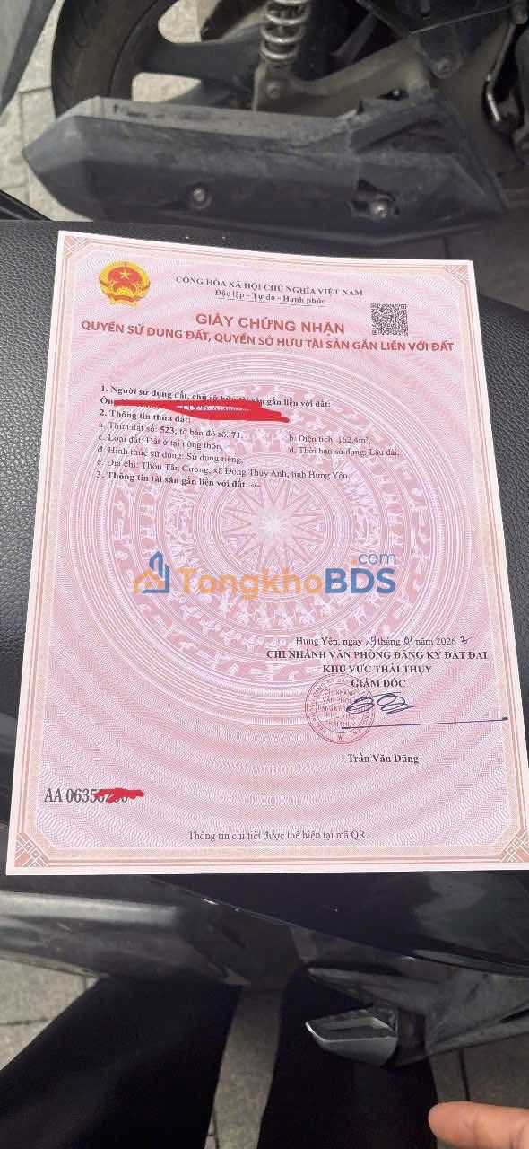 Đất Visip Tân Trường 162m2 giá thỏa thuận - Sổ đỏ chính chủ