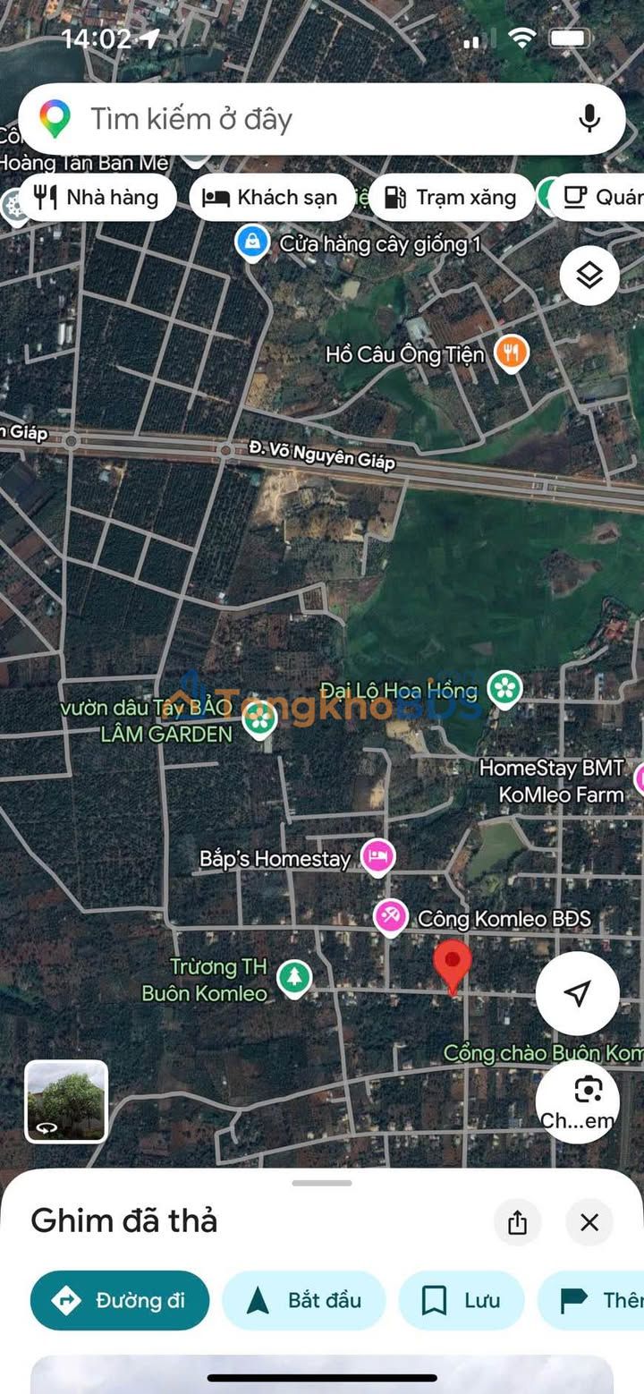 Đất Tân Lập Buôn Ma Thuột 225m2/1.297 tỷ - Sổ đỏ chính chủ