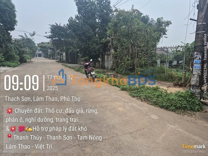 Bán Đất Việt Trì 250m² Giá 1.8 Tỷ - View Đồng Thoáng Mát