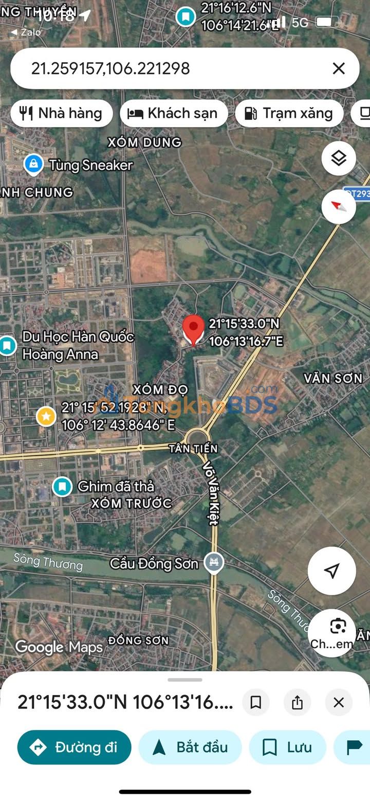 Bán Đất Vàng 100m² Thổ Cư, MT 6m, TP Bắc Giang - Giá 3.5 Tỷ