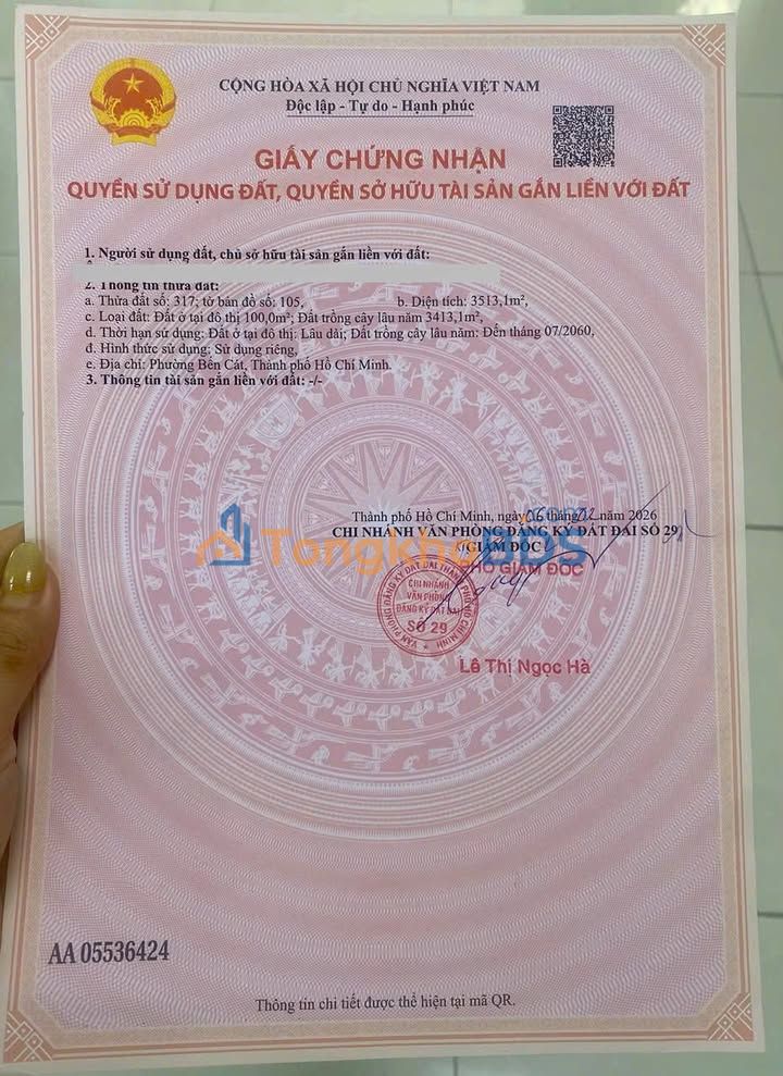 Bán Gấp Đất Vàng 5229m² Mỹ Phước Tân Vạn, Bình Dương - 880k/m² Thổ Cư