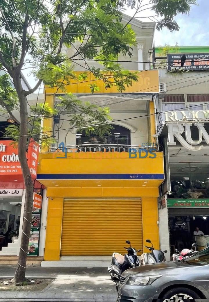 Mặt Tiền Kinh Doanh Trần Cao Vân - 110m² 3 Tầng - Giá 27 Triệu/Tháng