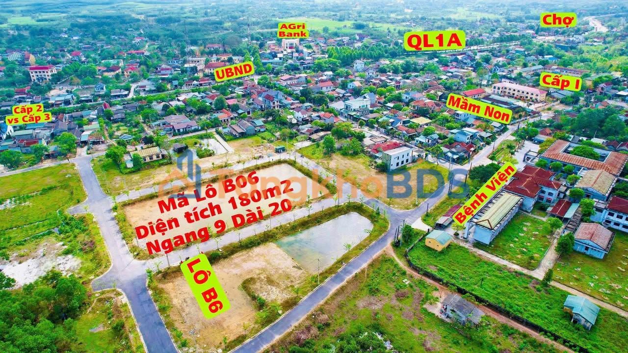 Đất nền KQH Bệnh viện Huế 180m² - Giá sốc 880 triệu, bán gấp!