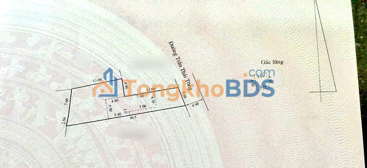 Mặt Tiền Trần Thái Tông 214m² - Giá Tốt 8.2 Tỷ