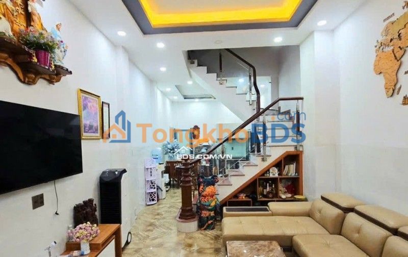 Nhà phố 4 tầng mặt tiền 12m, 56m² - Ngay Trường Thạnh, Q9 - 5.1 tỷ