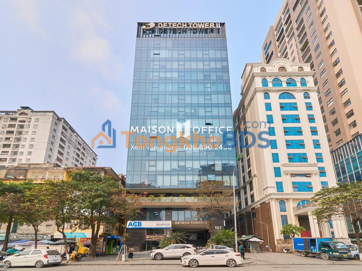 Văn phòng Detech Tower II Cầu Giấy 450m² - View đẹp, lấp đầy 99%