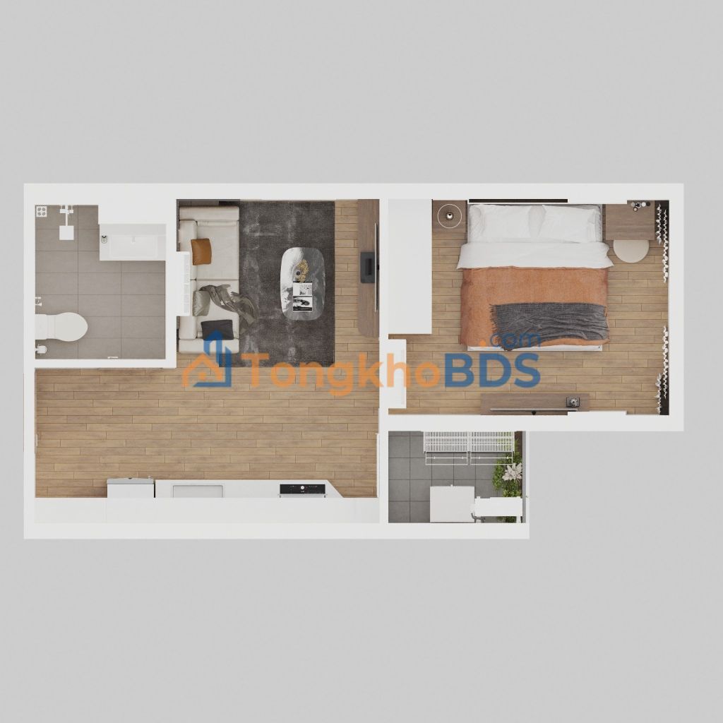 Căn hộ Solrise Nhơn Phú 35m² - Chỉ 4 Triệu/tháng - Sổ hồng trao tay