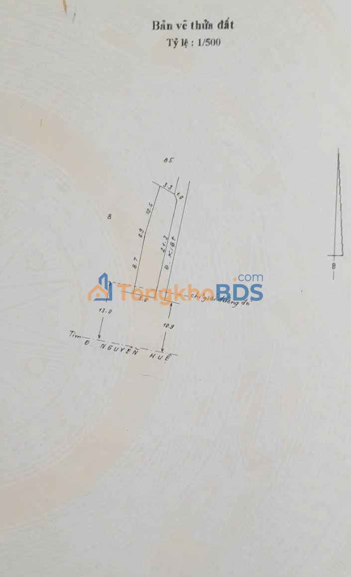Đất Mặt Tiền Nguyễn Huệ Huế 109m² - Kinh Doanh Đắc Địa, Dòng Tiền 12 Triệu/Tháng