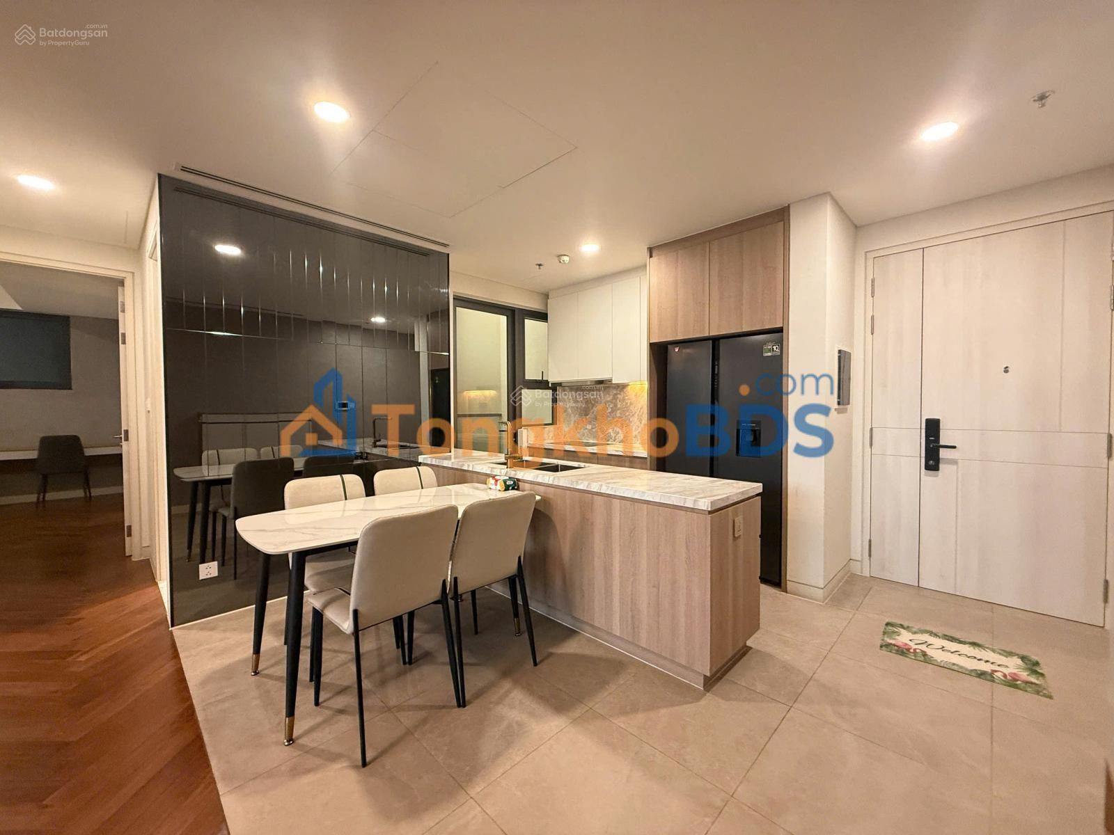 Cho thuê Căn hộ Cove Residences Empire City 83.6m² - View Sông Sài Gòn, Nội thất 5 sao