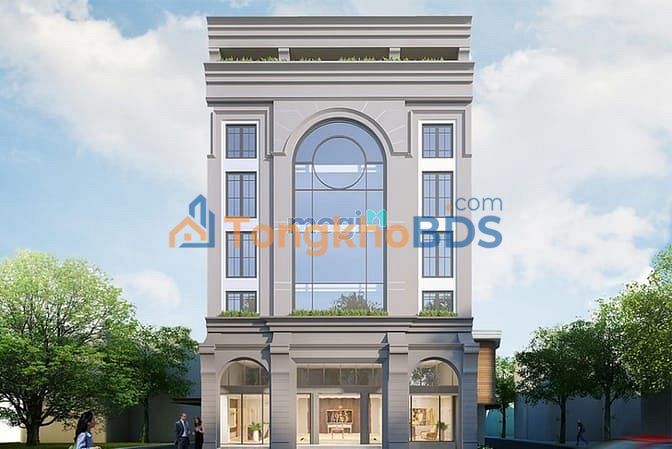 Cho thuê nhà MP Hoàng Cầu 100m2 x 5 tầng - Kinh doanh đa ngành nghề