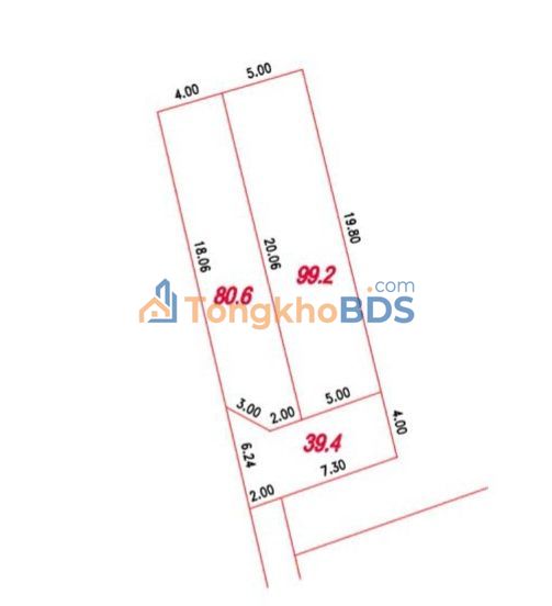 Đất Thổ Cư 99m² Hoàng Xá, Thường Tín - Giá 3.6 Tỷ, Đường 6m