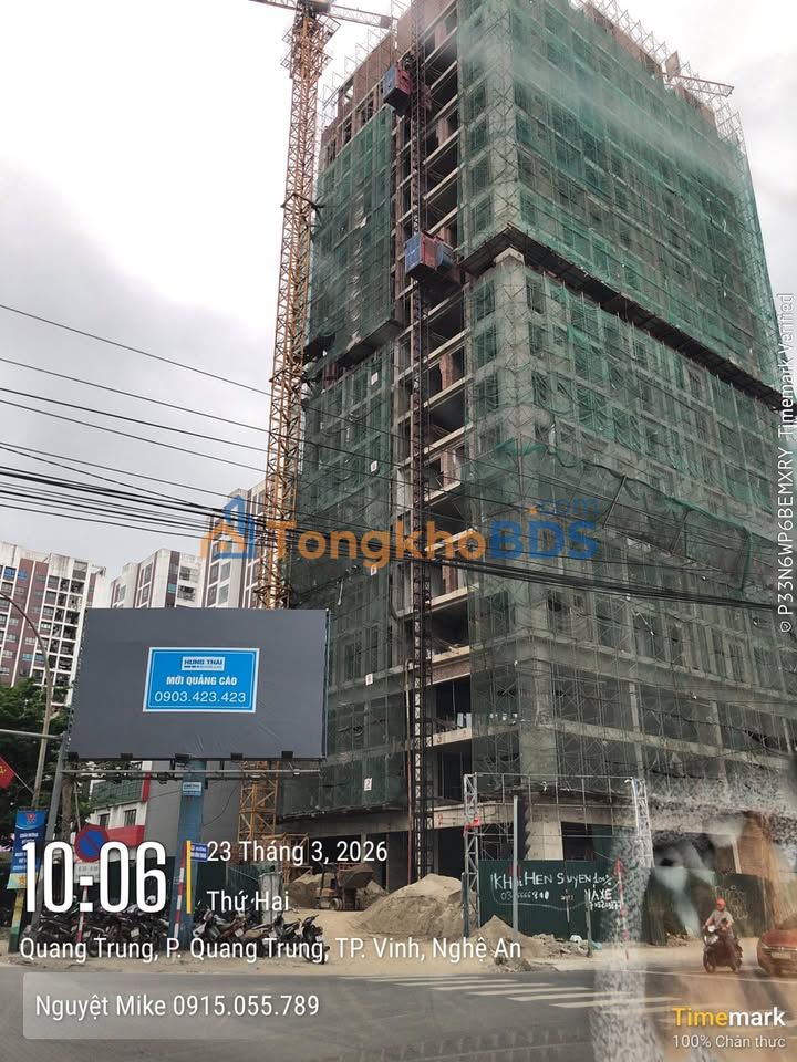 Chung cư CT1B Quang Trung - 61m² 2PN, Giá 2.8 Tỷ - Sổ Hồng Sẵn