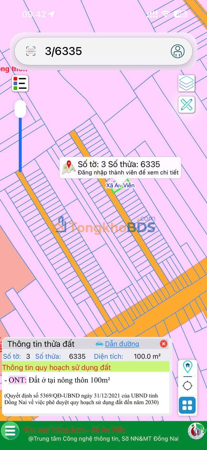 Đất Nền Phùng Hưng Trảng Bom 100m² Sổ Riêng - Giá 1.05 Tỷ