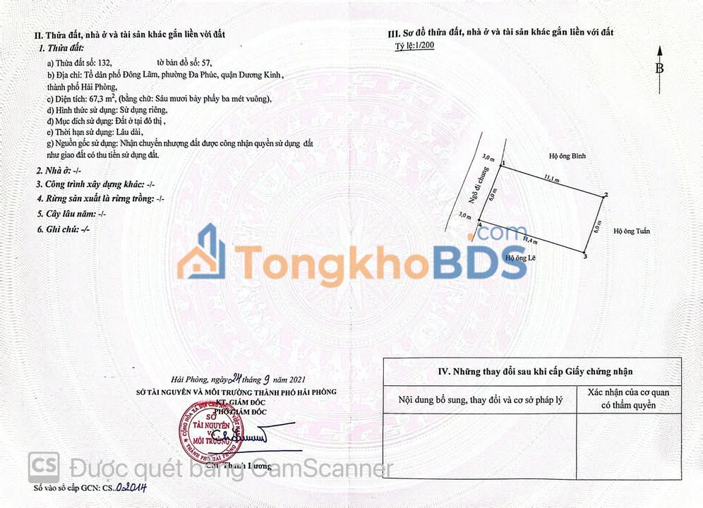 Đất Nền Phạm Hải - Hải Phòng 67.3m² - Sổ Đỏ Chính Chủ, Gần Chợ