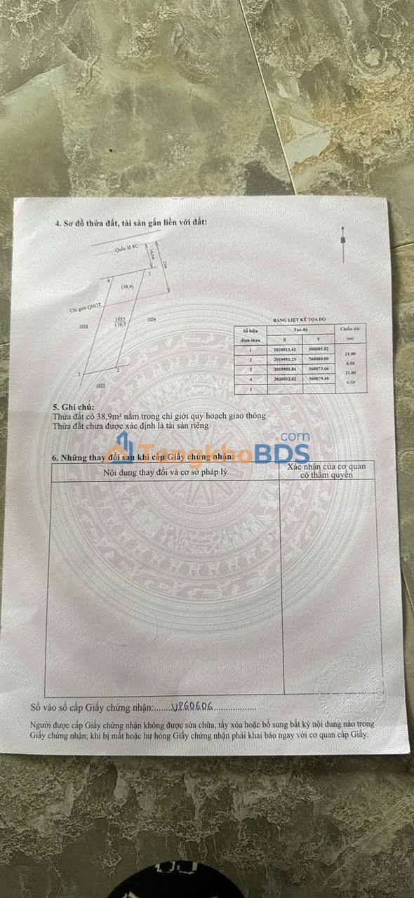 Đất nền QL8C, Hà Tĩnh - Vị trí vàng kinh doanh, 220m²