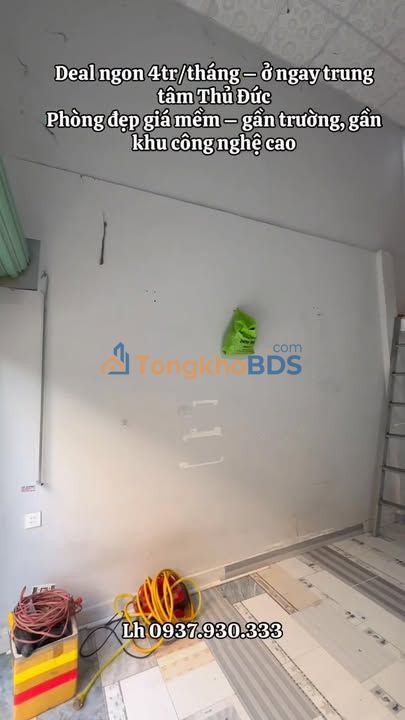 Phòng Trọ 4 Triệu/Tháng - Gần Khu CNC, Đại Học Thủ Đức