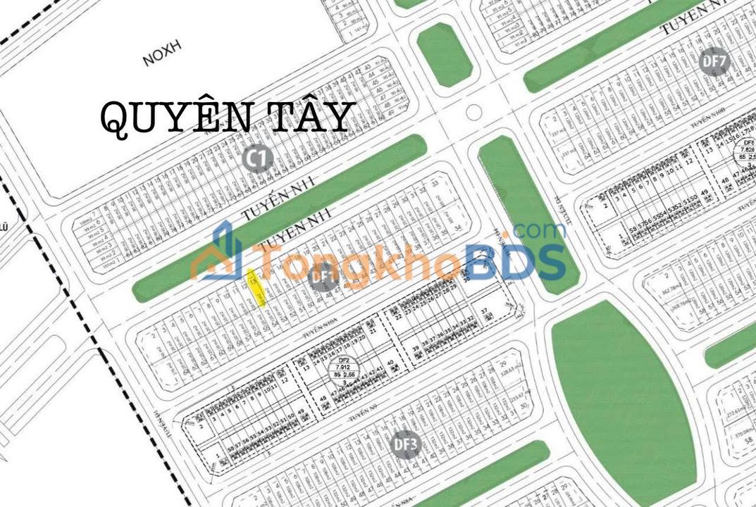 Đất nền 120m² KĐT Golden City, Long Xuyên - View công viên thoáng đãng
