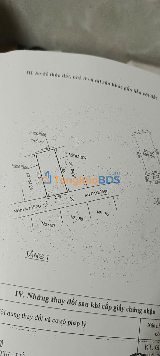 Nhà phố Bùi Viện 19m² giá 4.8 tỷ - Kinh doanh/Cho thuê đắc lợi