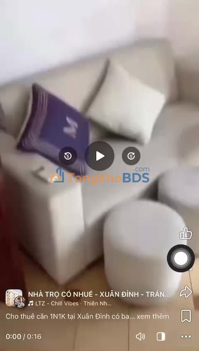 Cho thuê phòng 35m² Xuân Tảo, Bắc Từ Liêm - 2PN, Giá 3.7 Triệu/Tháng