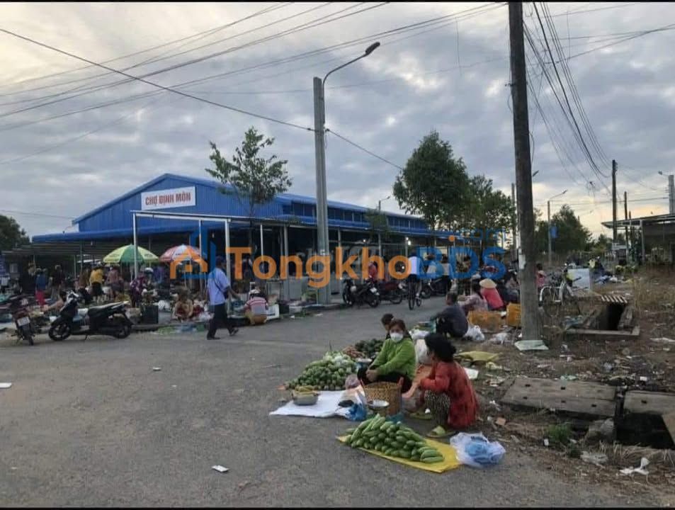 Đất nền 90m² mặt tiền chợ Định Môn, Cần Thơ - Vừa ở vừa kinh doanh