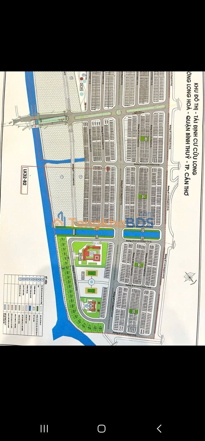 Bán Nền Hướng Đông Nam Đường Số 6A, Cần Thơ - 63m², 1.55 Tỷ