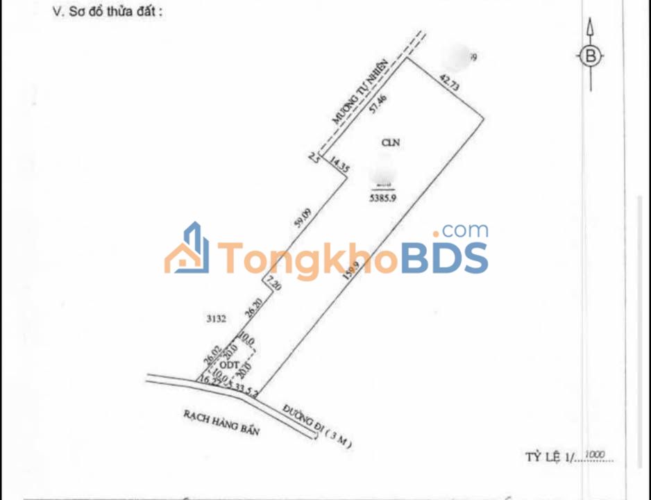 Đất Vườn Cần Thơ 5386m² - Sổ Hồng Riêng, Giá 7.4 Tỷ