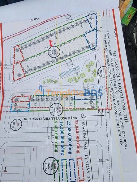 Bán Đất Nền Lương Bằng, Hưng Yên 90m² - Sổ Đỏ Chính Chủ, Giá Tốt