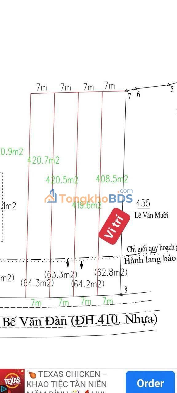 Đất Vĩnh Tân 420m² - Sát KCN, Giá 3 Tỷ - Sổ Hồng Sẵn