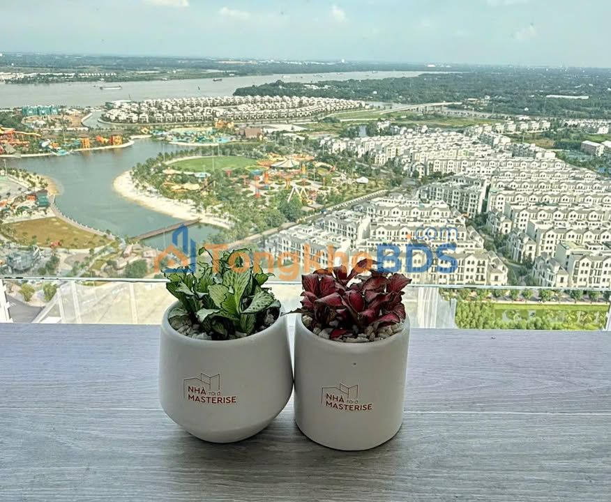 Cho thuê căn hộ Masteri Centre Point 2PN - View công viên, Tầng cao