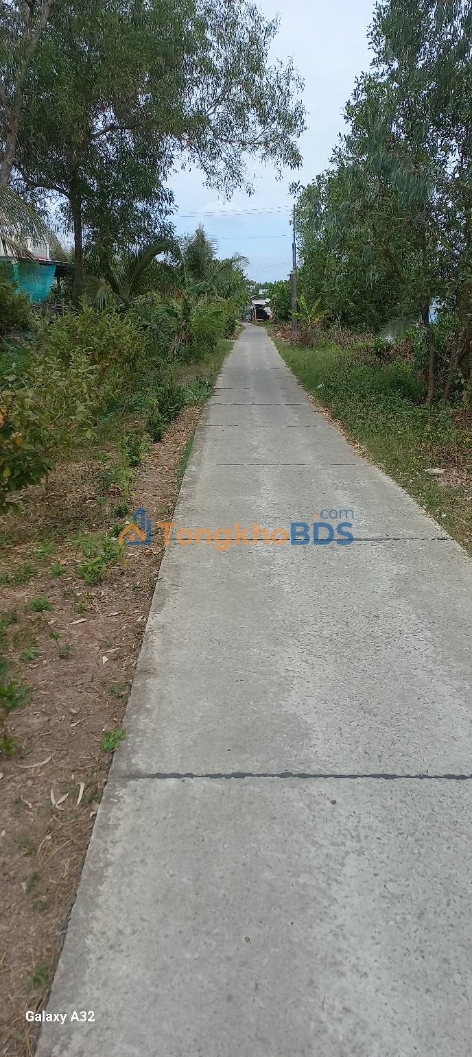 Đất Vườn Cà Mau 300m² ven Sông - Giá 1.35 Tỷ - Sổ Thổ Cư