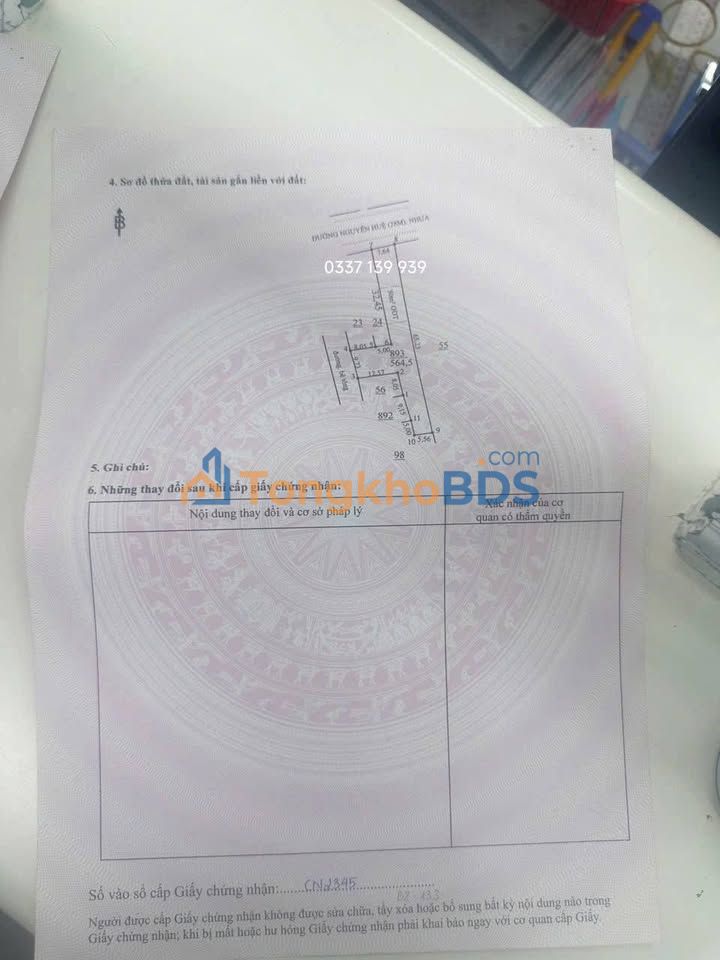 Nhà cấp 4 hai mặt tiền Nguyễn Huệ, Đồng Xoài - 450m², có kho xưởng