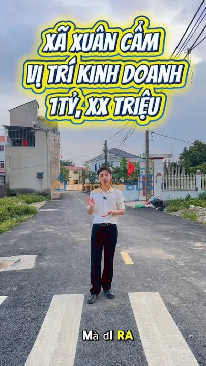 Đất Nền Kinh Doanh Mặt Tiền 5m Xuân Cẩm - Giá 1 Tỷ, Sẵn Sàng An Cư