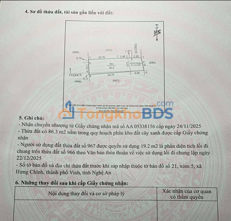 Đất Nền Hưng Bình, TP Vinh 90m² - Đường Ô Tô Tránh, Giá 1 Tỷ Tốt
