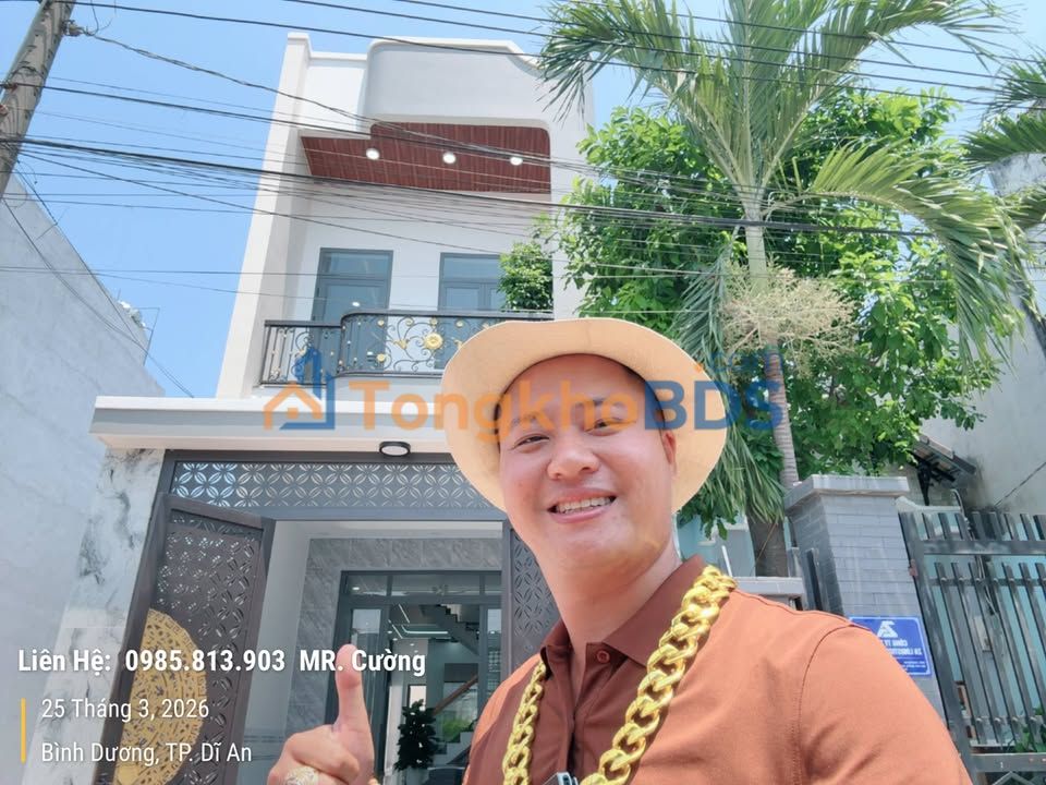 Nhà Dĩ An 110m² 3PN - Full Nội Thất, Giá 5.5 Tỷ