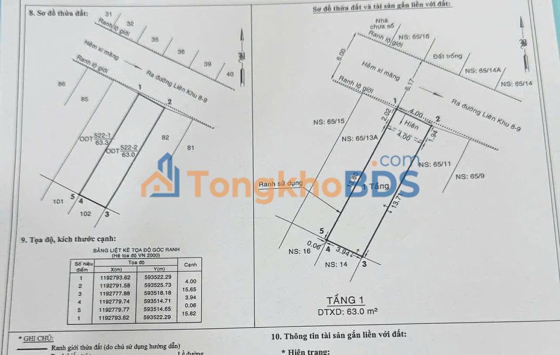 Bán Gấp 2 Căn Nhà Nát C4 Liền Kề Bình Tân, 64m², Hẻm 7m Thông - 5.95 Tỷ