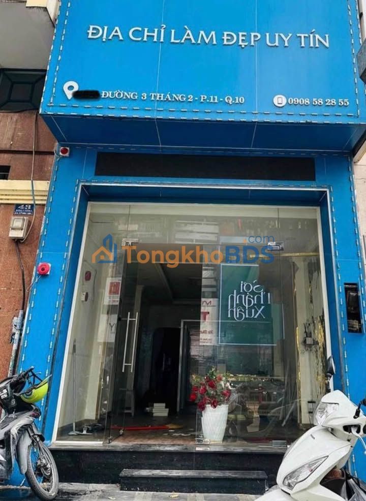 Nhà Mặt Tiền 3/2 Quận 10 - 68m² Kinh Doanh Sầm Uất - Giá 30 Triệu/Tháng