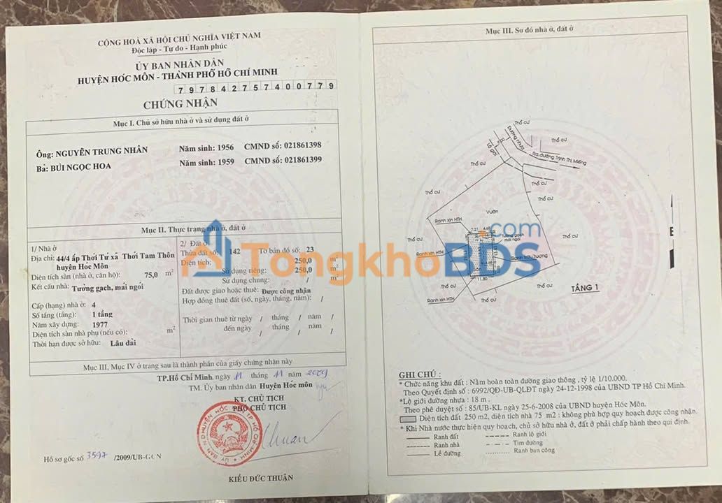 Bán Gấp Đất Vàng 2400m² Mặt Tiền Nguyễn Thị Sáu, Hóc Môn - Cơ Hội Đầu Tư