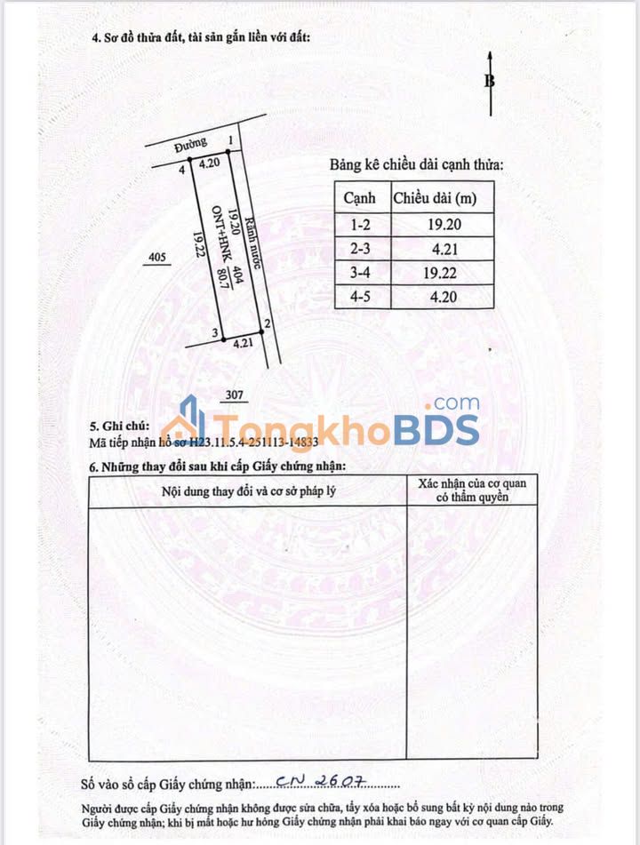 Đất nền Cẩm Giàng 81m² sổ đỏ - Đầu tư sinh lời, an cư lý tưởng