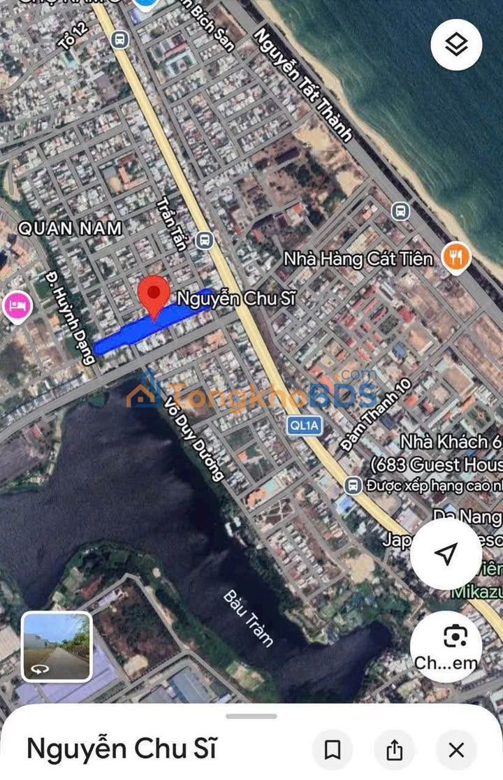 Đất Vàng Đà Nẵng - 100m² Nguyễn Chu Sĩ, Hải Châu - Hướng Đông Nam, Giá 4.1 Tỷ