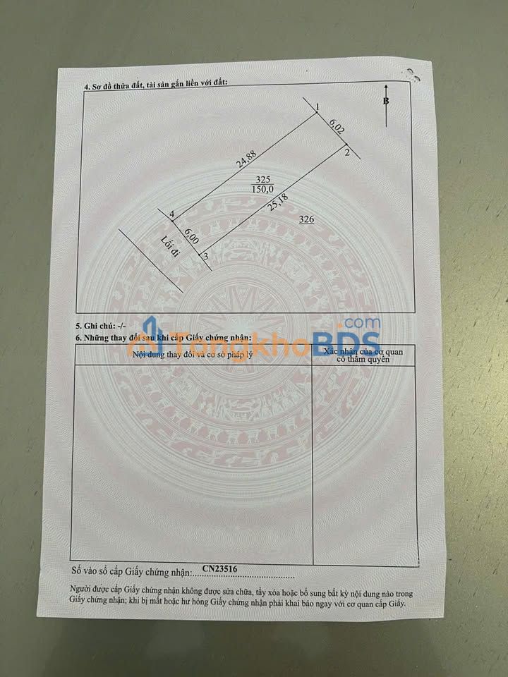 Bán gấp đất Phổ Yên, Thái Nguyên 150m² - Sổ đỏ chính chủ, ô tô vào tận nơi