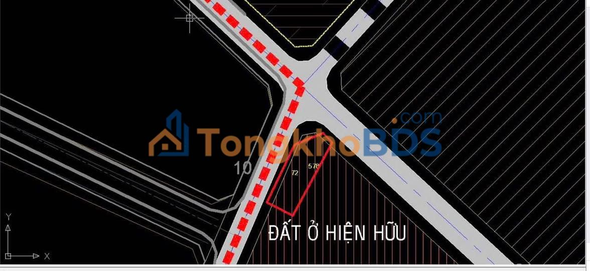 Đất Góc 2 Mặt Tiền Củ Chi - 405m² Full Thổ Cư - Kinh Doanh Sầm Uất