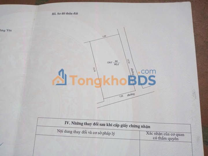 Đất Nền Lô Góc 96m² Hùng Cường, Hưng Yên - Sổ Đỏ Sẵn Sàng