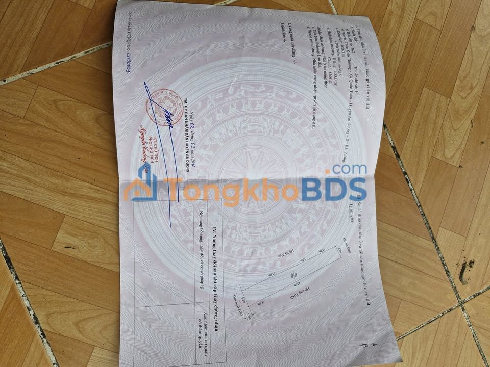 Đất nền Kiến An, Hải Phòng 80m² - Giá chỉ 850 triệu - Sổ đỏ đầy đủ