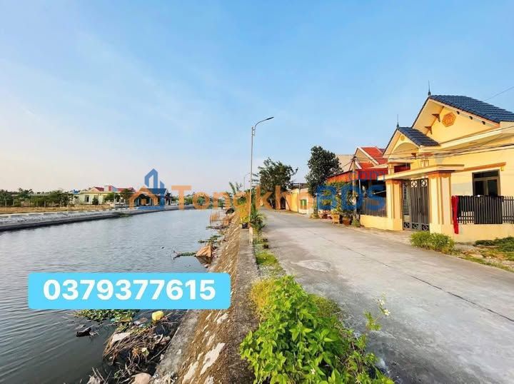 Đất Nền Mặt Kênh Sông Lớn Kim Sơn - 600 Triệu Sẵn Sổ