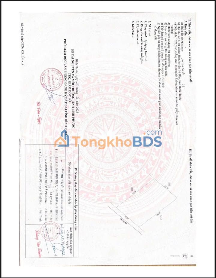 Bán Đất Nền Tân Uyên 25.000m² - Giá Đầu Tư 275 Triệu/ha