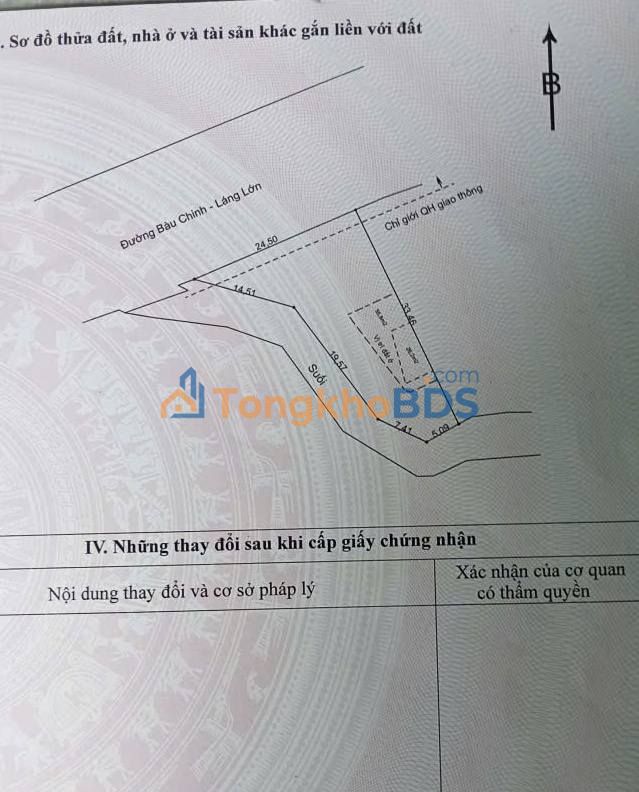 Đất Mặt Tiền Bàu Chinh Châu Đức 82m² - Vị Trí Vàng Kinh Doanh - 1.85 Tỷ