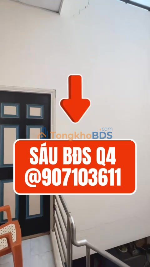 Nhà 2 Tầng Đường Tôn Đản, Q4 - 50m² Sổ Hồng, Giá 5.49 Tỷ