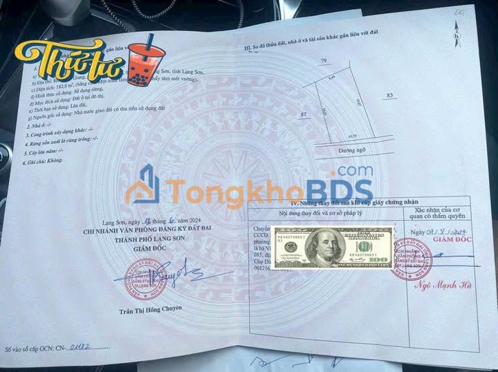 Đất Nền Hữu Lũng 182m² - Chia 2 Lô Lời Ngay, Giá 3.6 Tỷ