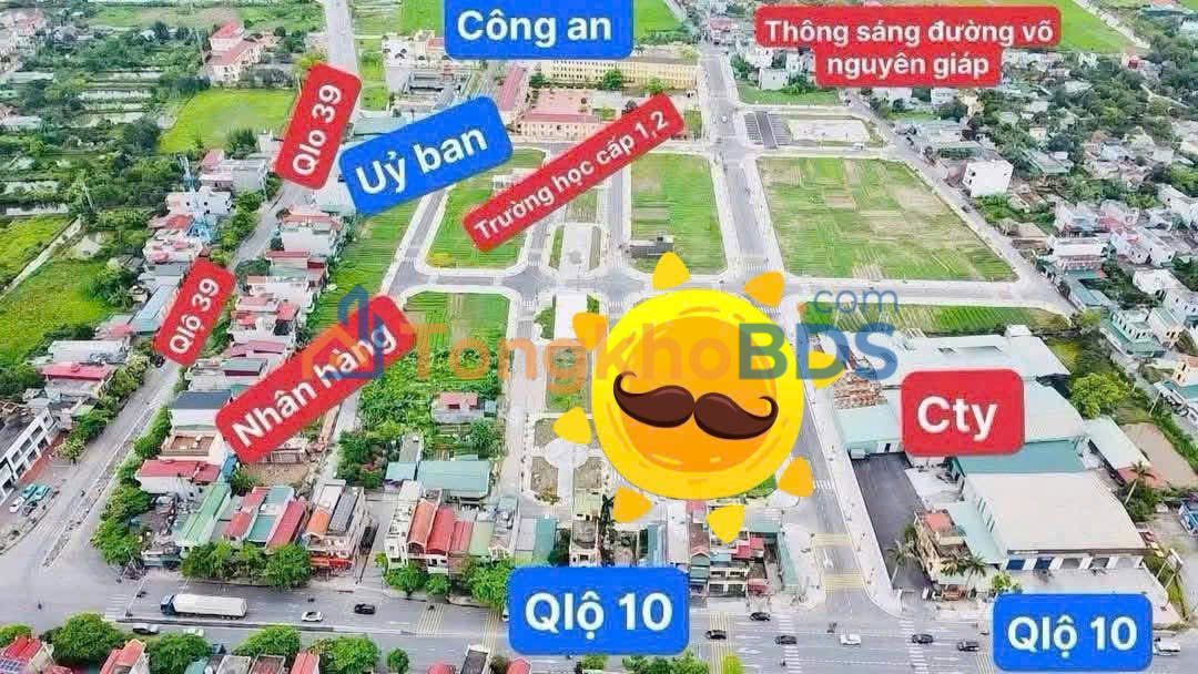 Bán Đất Vàng TP. Hưng Yên 95m² - Ngay QL10, Kinh Doanh Sầm Uất